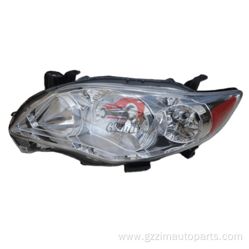 Corolla 2010-2013 front lamp head light